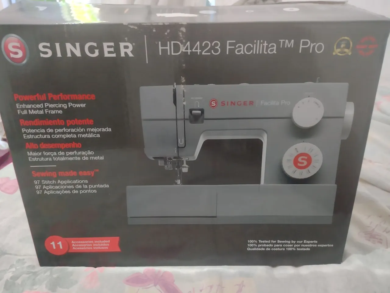 Máquina de Costura Singer HD4423 Facilita Pro - Nova