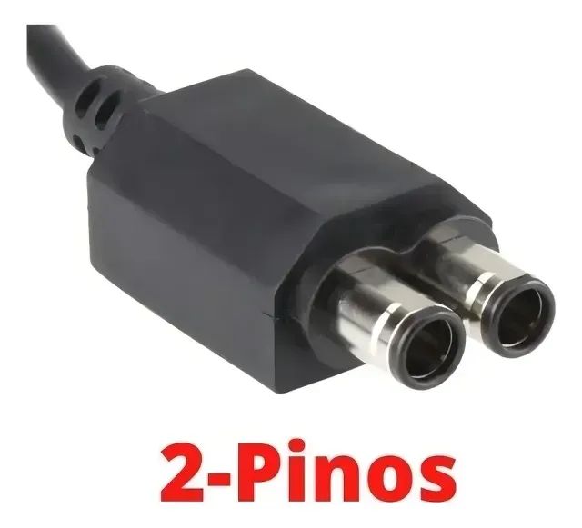 Fonte Xbox 360 Slim 2 Pinos + Cabo De Força Bivolt - Foto 2