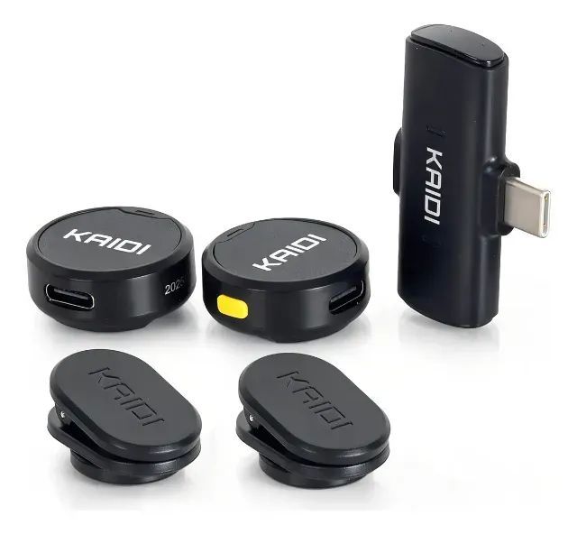  MICROFONE DE LAPELA KMF4-C PARA TIPO -C - Foto 3