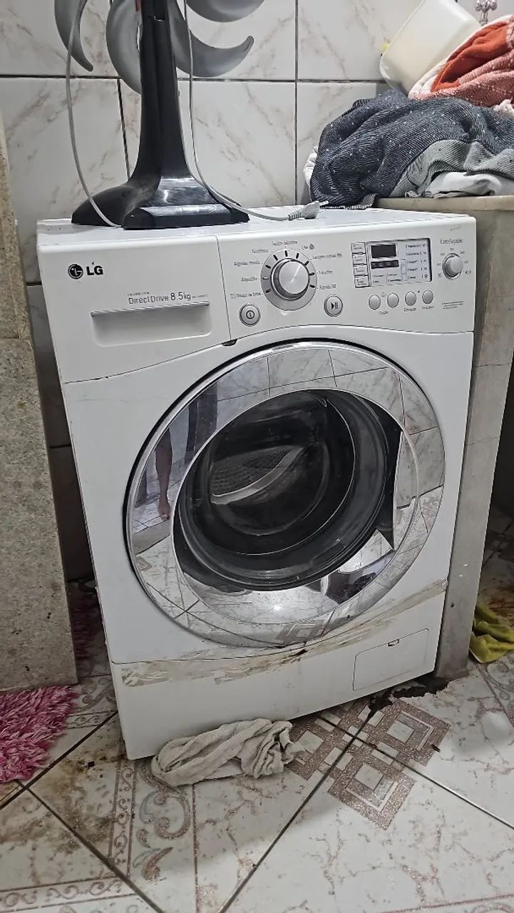 Máquina de Lavar LG Direct Drive 8,5kg Funcionando Perfeitamente - Foto 2