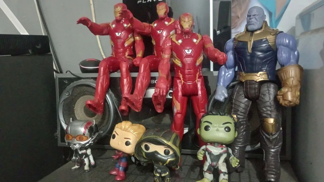 Coleção de Bonecos Marvel