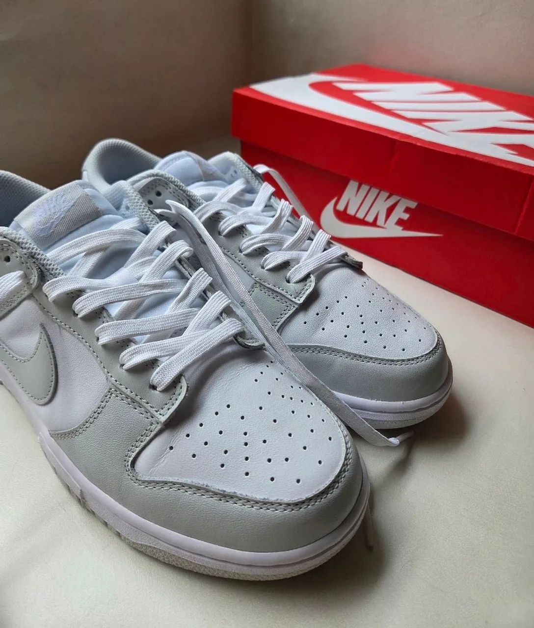 Tênis Nike Dunk Low Photon Dust | 40,5 BR - Foto 6