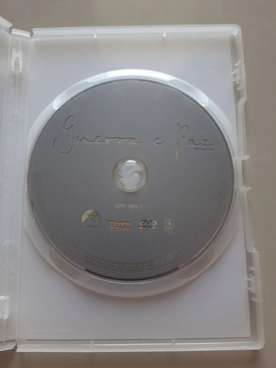 DVD Guerra e Paz (com luva)  - Foto 2