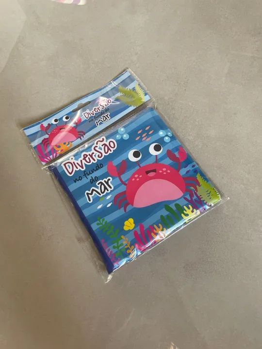 Livro Divertido no Fundo do Mar - Para Bebês
