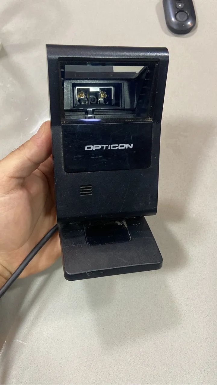 Leitor Mesa Opticon M-10 Omnidirecional 2D/1D Qr Code - Usado