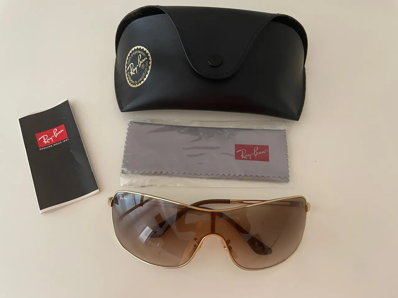 Óculos de Sol Ray-Ban Original Aviador Dourado