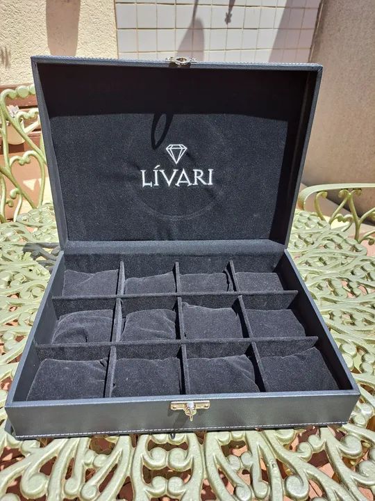 Caixa de Relógios Lívari 