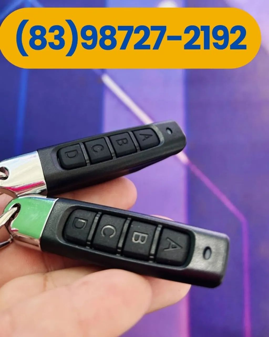 Controles de portão de garagem 433MHZ duplicador - Foto 4