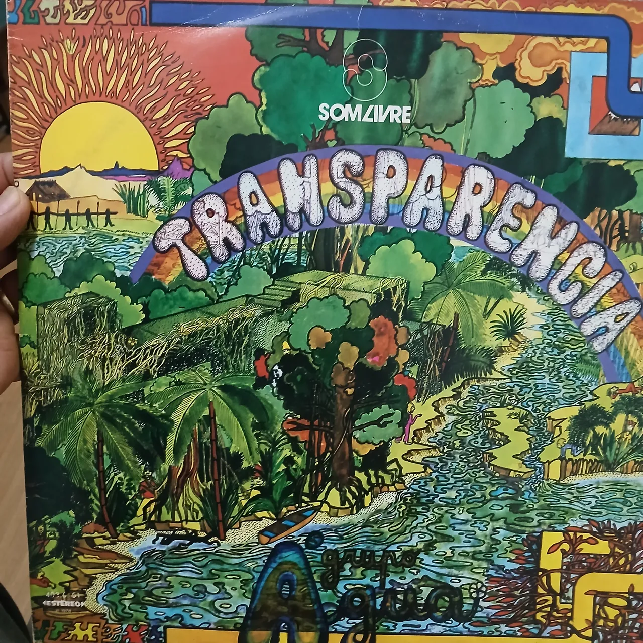 Lp vinil Grupo Água, Transparência