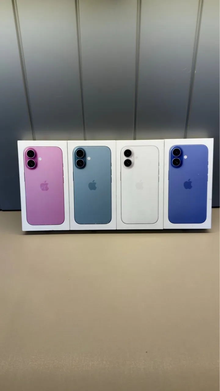 iPhone 16 128GB - Novo Lacrado (Branco, Verde, Rosa e Azul)