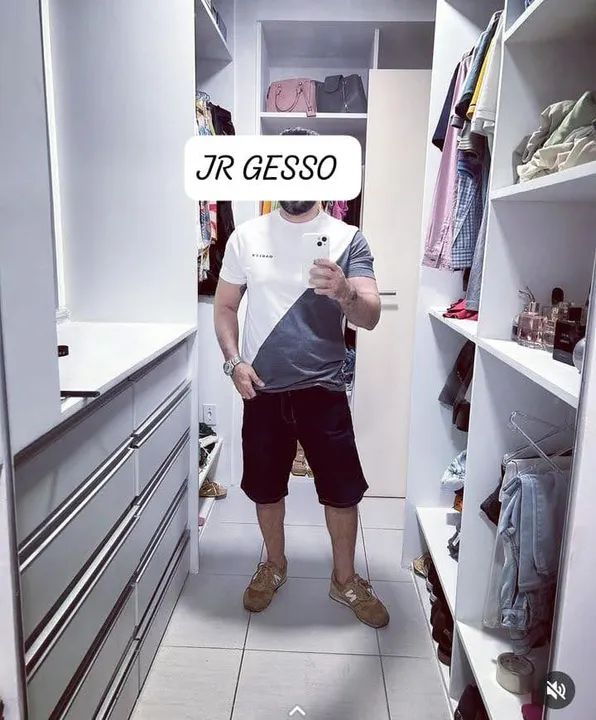 CLOSET e GUARDA ROUPA de GESSO  - Foto 5