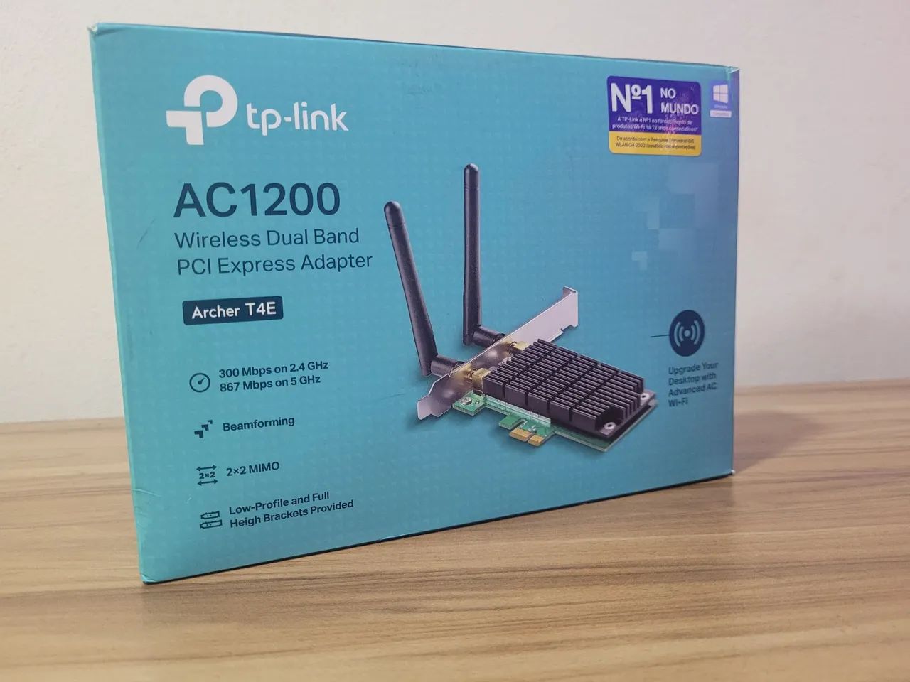 Placa de Rede Wireless TP-Link Archer T4E AC1200