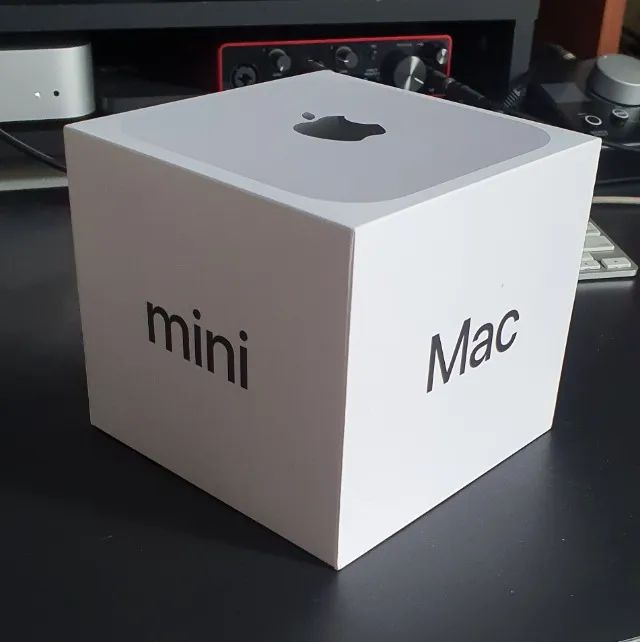 Mac Mini M4 Novo, lacrado, comprado na Apple Store de Dubai, com nota