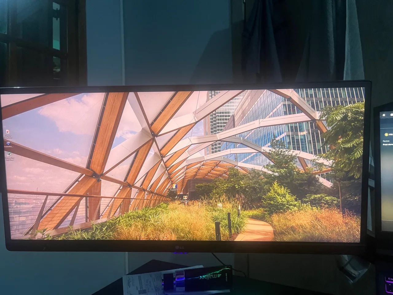 Monitor LG 25 polegadas Full HD ultrawide