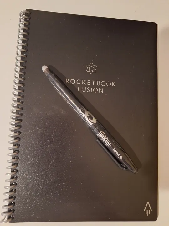 Caderno Rocketbook Fusion - Preto