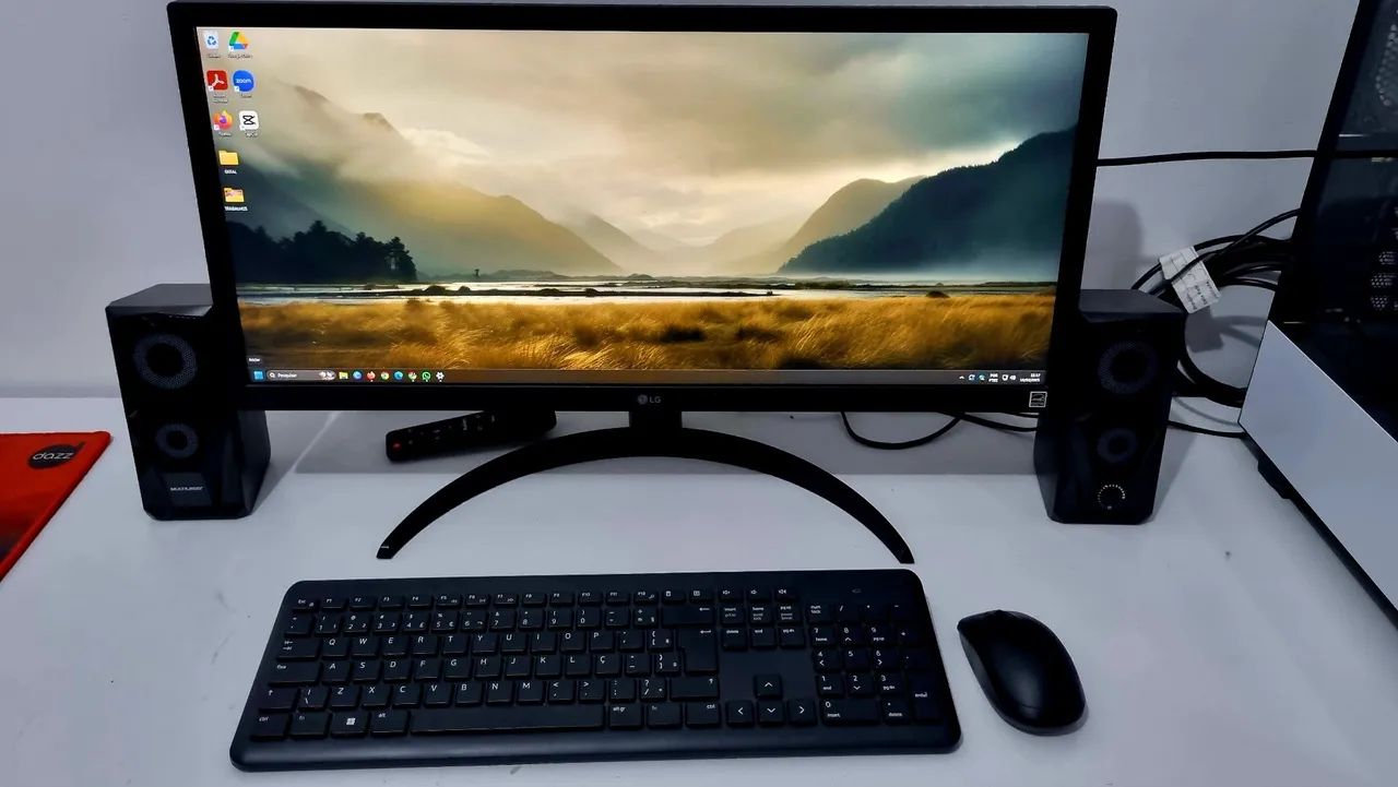 Computador Completo com Monitor LG