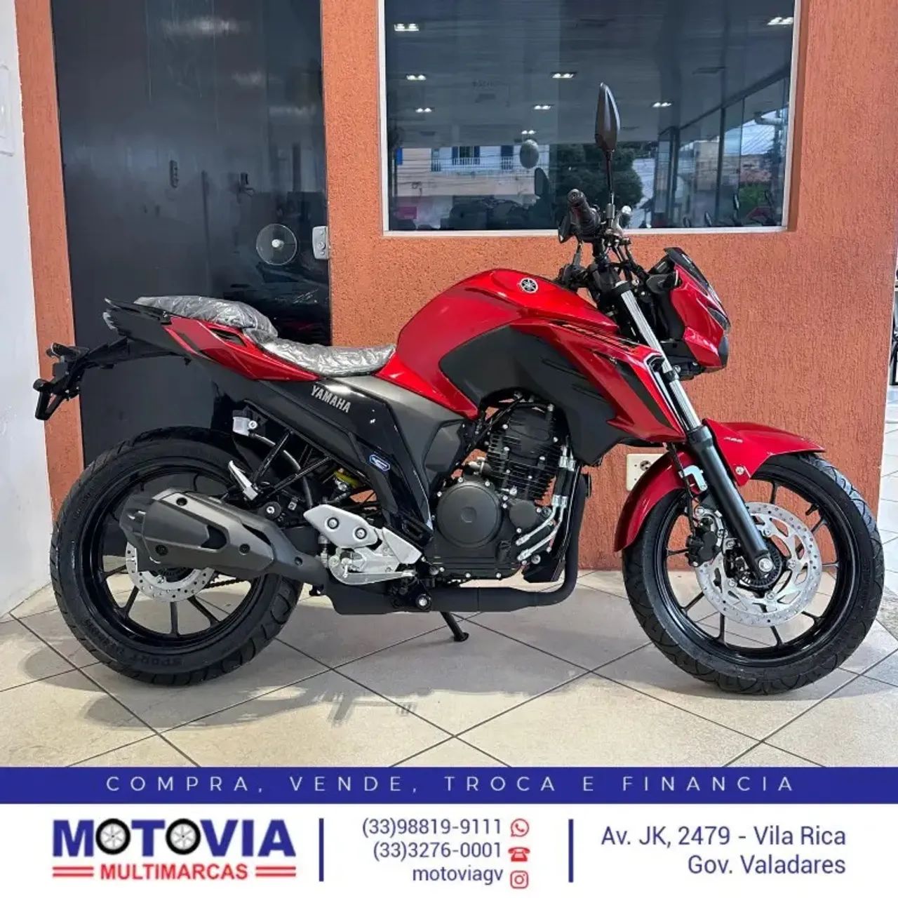 FAZER CONNECTED 2025, 0KM!!