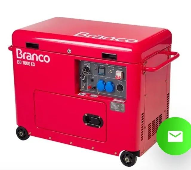 Gerador BRANCO 7 kva DIESEL - Foto 2