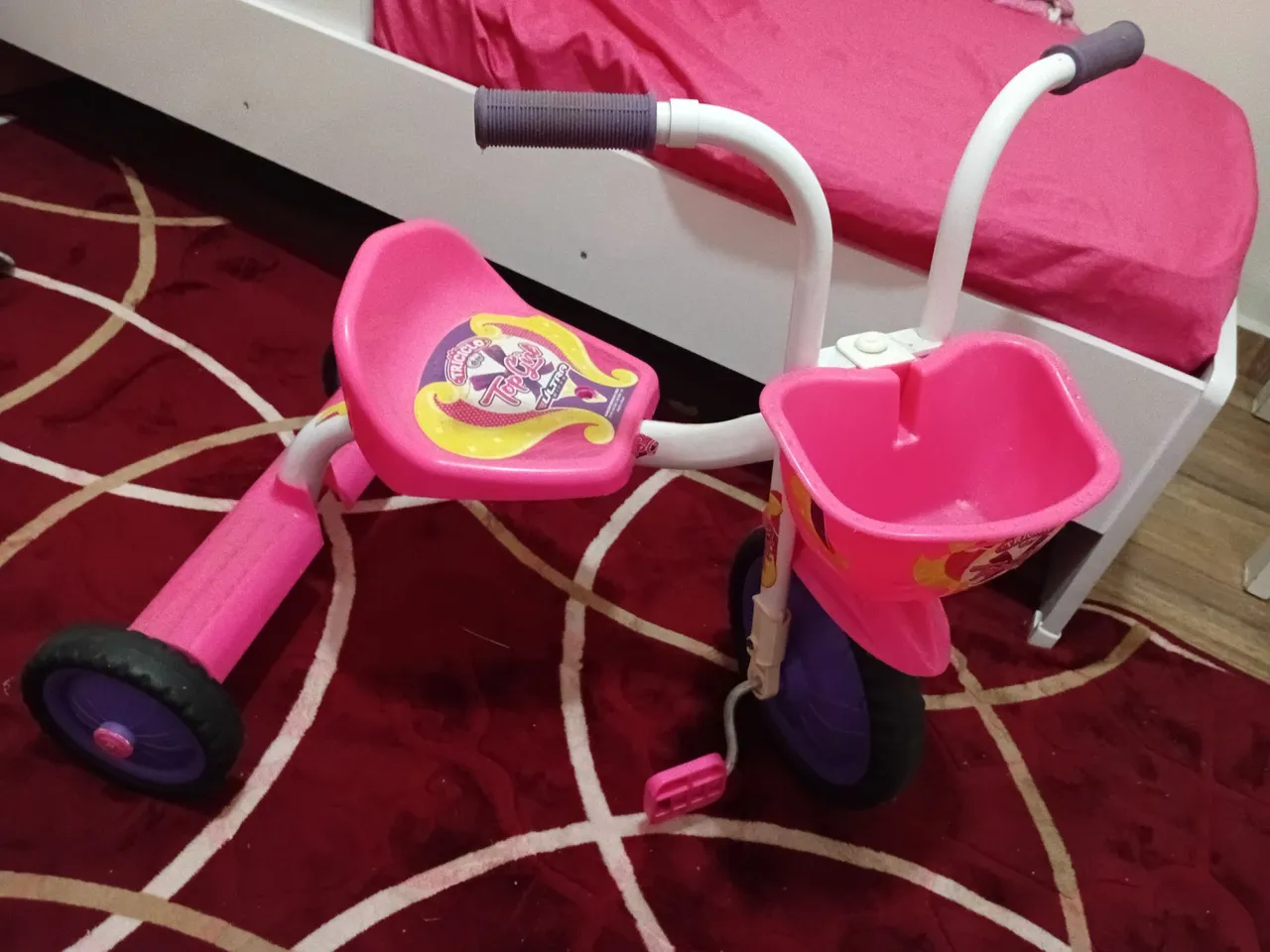 Triciclo Infantil Rosa Top Girl