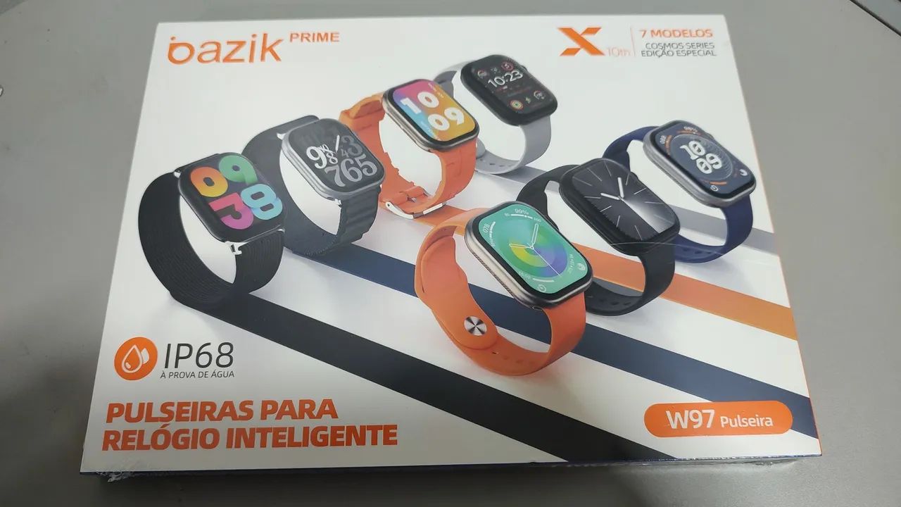 PROMOÇÃO RELÂMPAGO! PRA LEVAR LOGO! Smartwatch Bazik Prime Cosmos Series W97 Pro Max - Foto 4