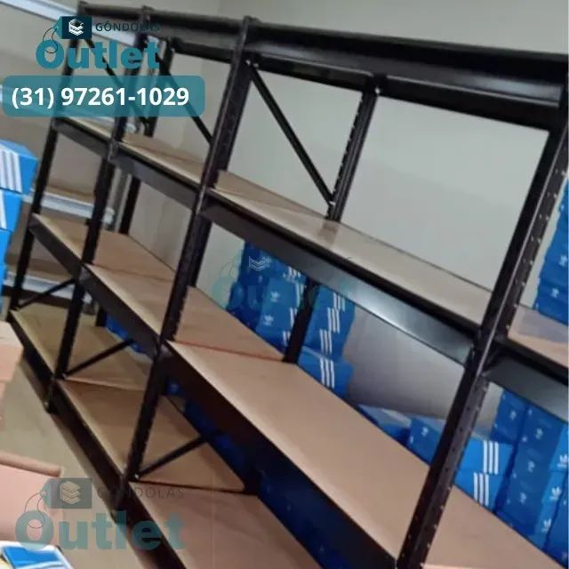 Prateleira de estoque e mercado - Foto 2