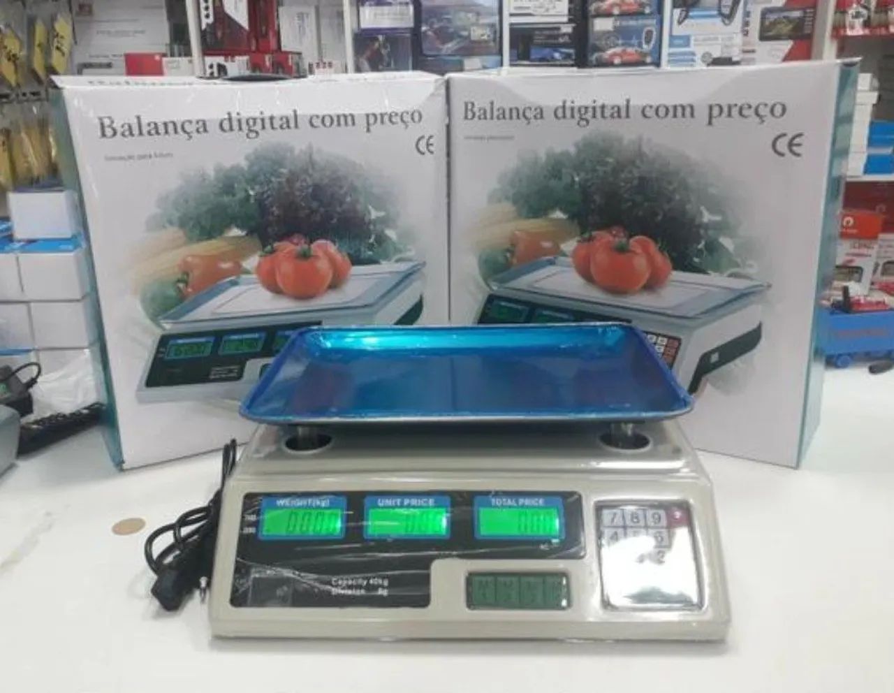 Balança eletrônica de precisão 40kg novas com garantia de 6 meses 