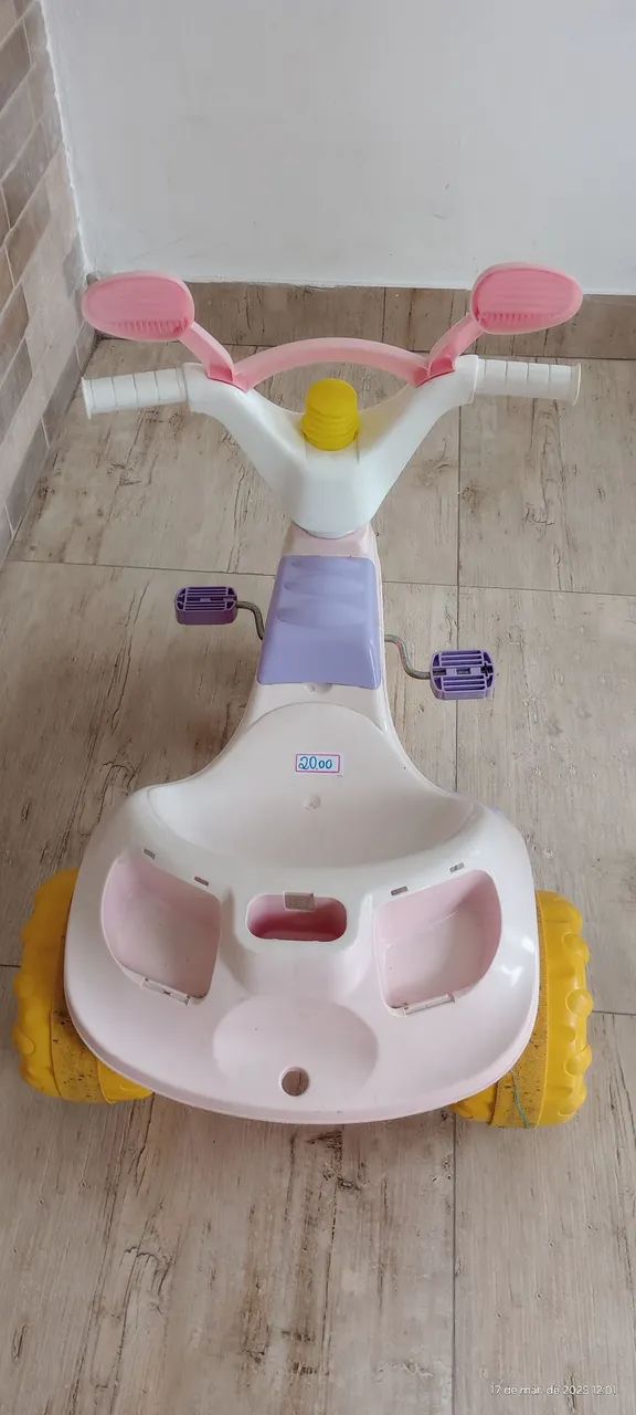 Tricycle Infantil Rosa - Foto 3