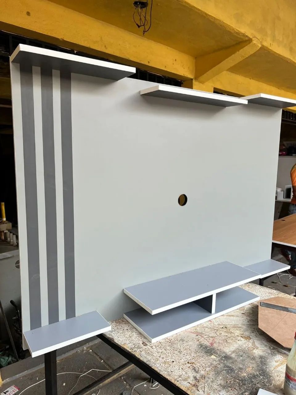 Painel de tv verde!