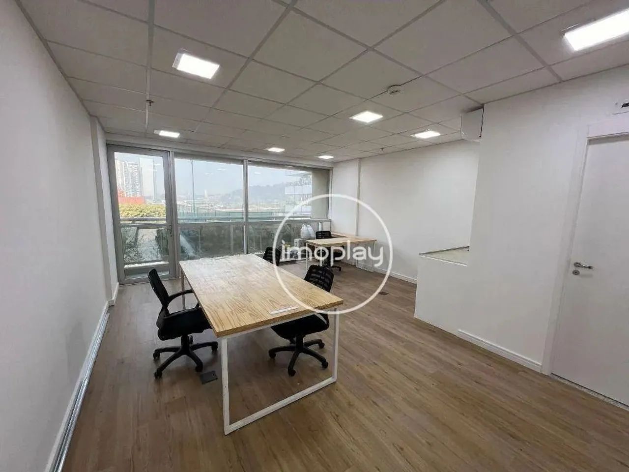 Sala comercial na Nações unidas Mobiliada de 37m com 1 vaga de garagem. - Foto 4