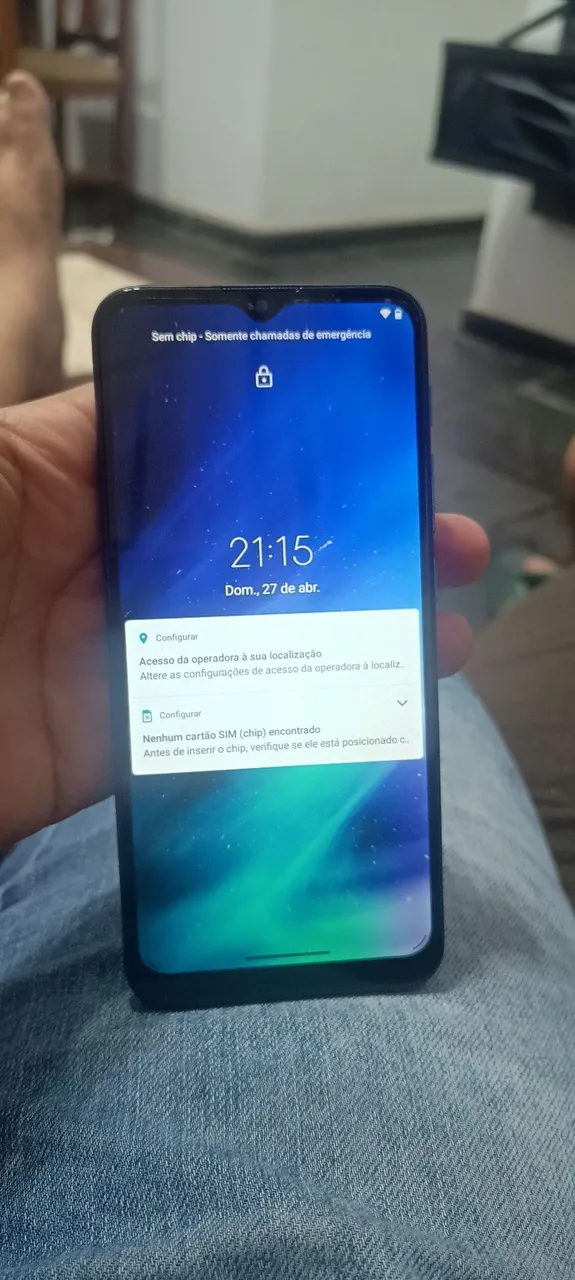 Celular Motorola onde fusion 128gb