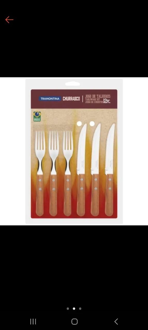 Jogo de madeira Tramontina 