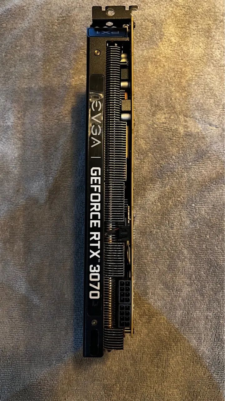 Placa de Vídeo RTX 3070 EVGA XC3 BLACK GAMING - Foto 4