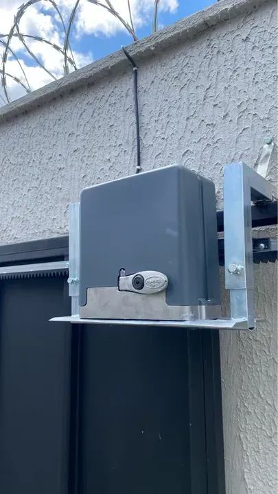 Motor para portão eletrônico PPA 400kg INSTALADO BASE ÁREA EM CIMA DO PORTÃO!!! - Foto 2