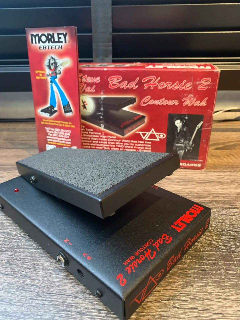 Pedal wha wha Morley Bad Horsie 2 Stevie Vai - Instrumentos