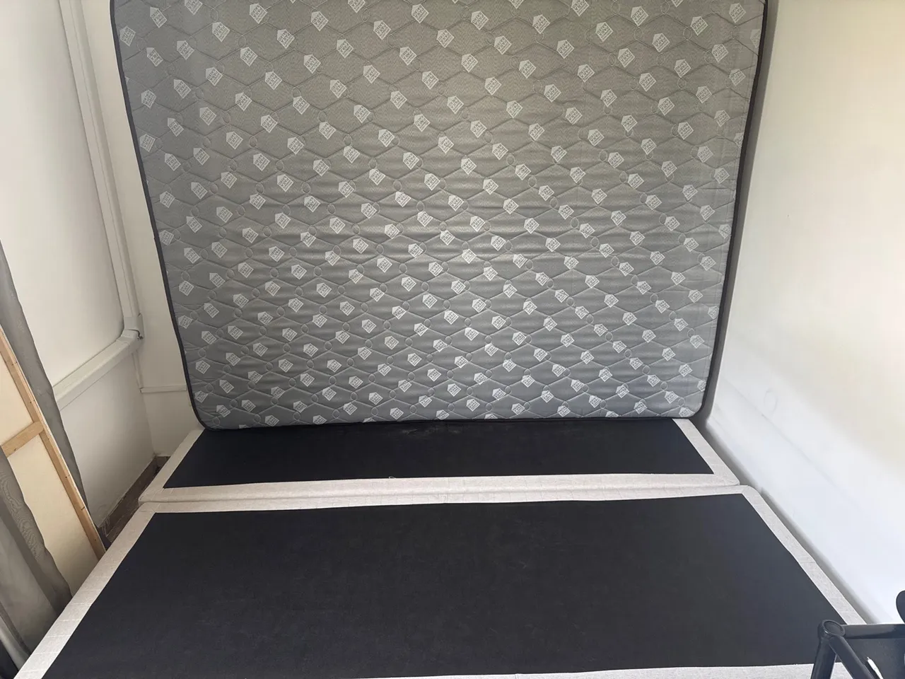 Cama Box Casal com Colchão