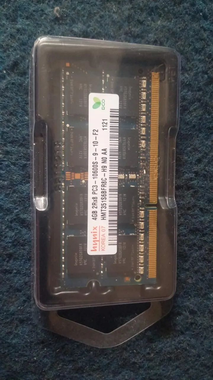 DDR3 memory for notebook, 4 GB.64289466003587123
