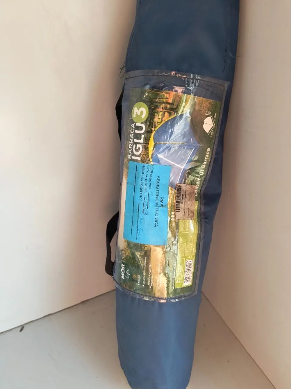 Barraca Iglu Mor Life 3 Pessoas Azul 1.60x2.05x1.15