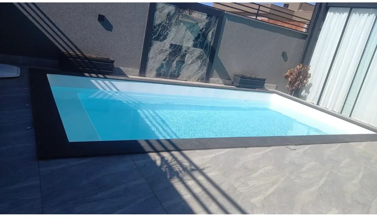 Piscina de fibra com sistema de aquecimento solar / 6 metros  - Foto 3