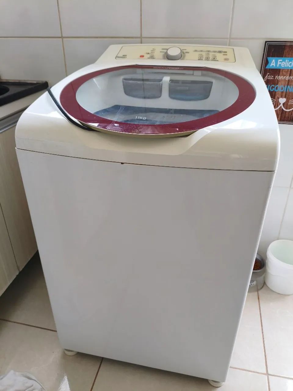 Máquina de lavar roupa Brastemp 11kg.