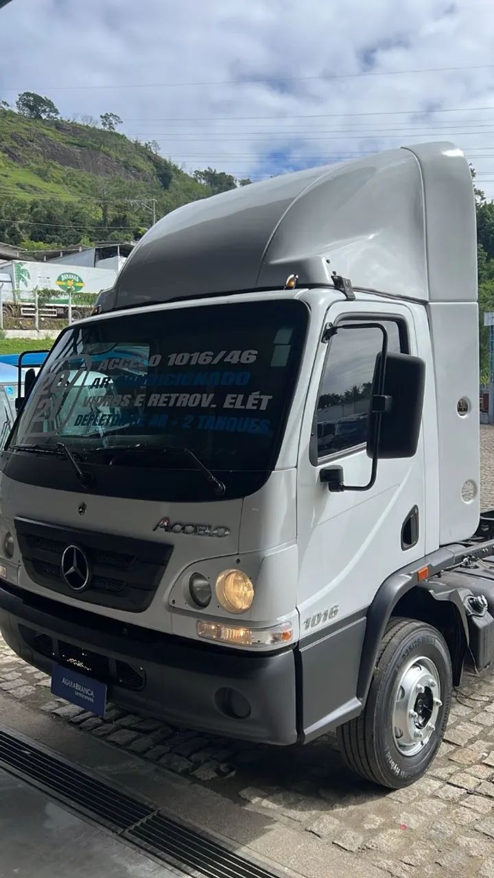 ACCELO 1016 ANO 20/21 AUTOMATIZADO, COMPLETO COM AR CONDICIONADO, EXCELENTE ESTADO