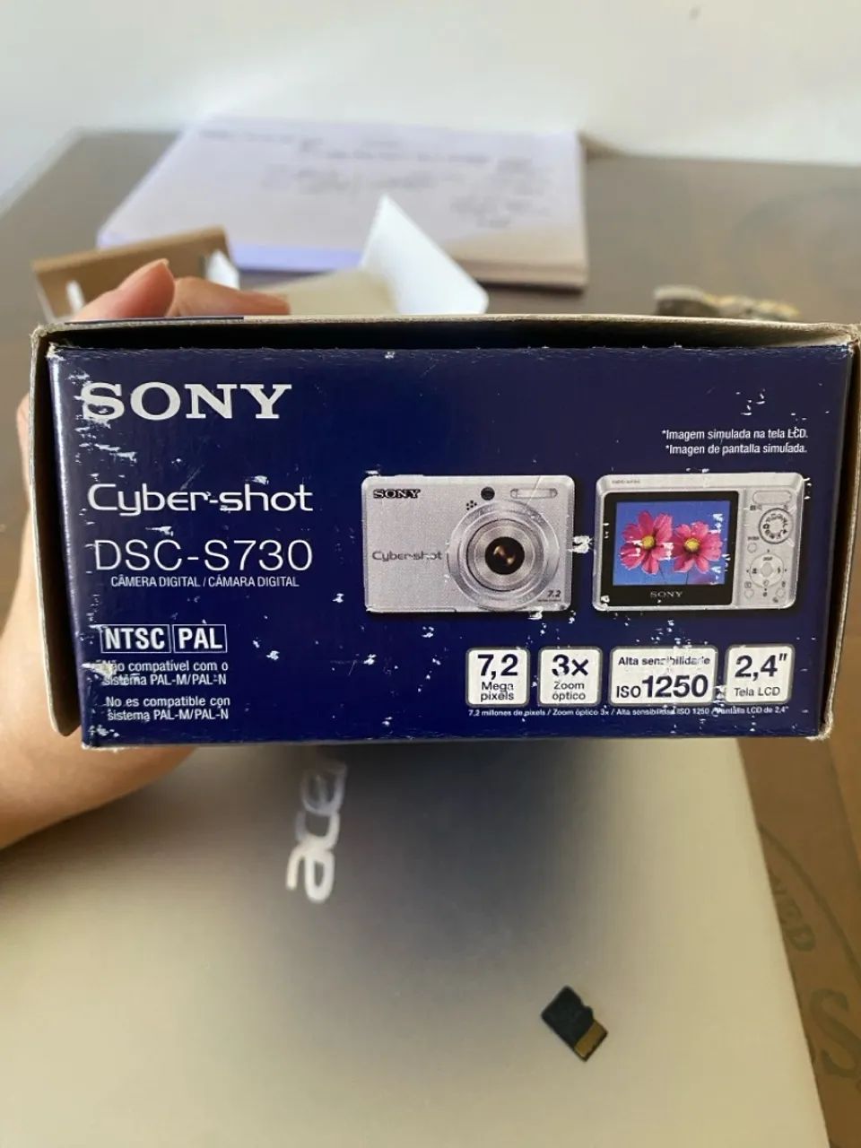 Câmera cyber-shot DSC-S730 - Foto 3