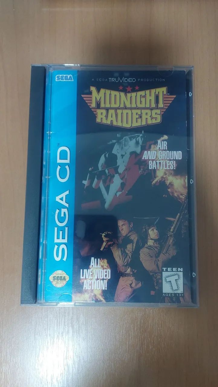 Midnight Raiders Sega CD original Raro
