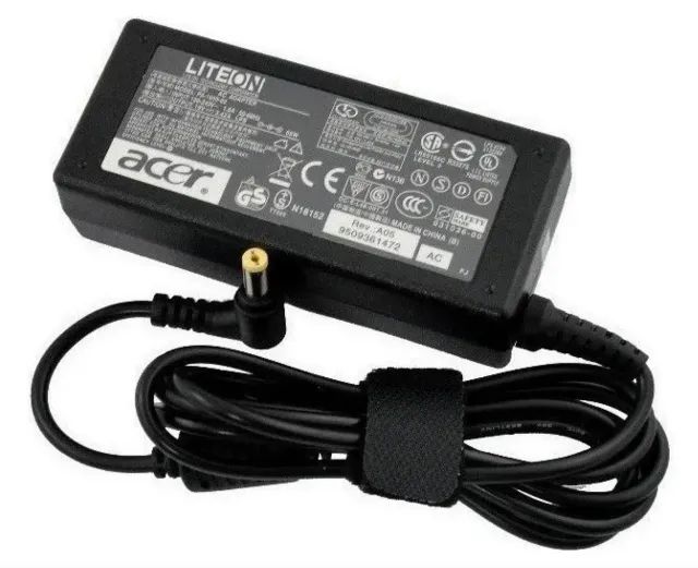 Fonte Carregador Notebook Acer 19v 3.42a 65w Voltagem De Entrada 100v-240v
