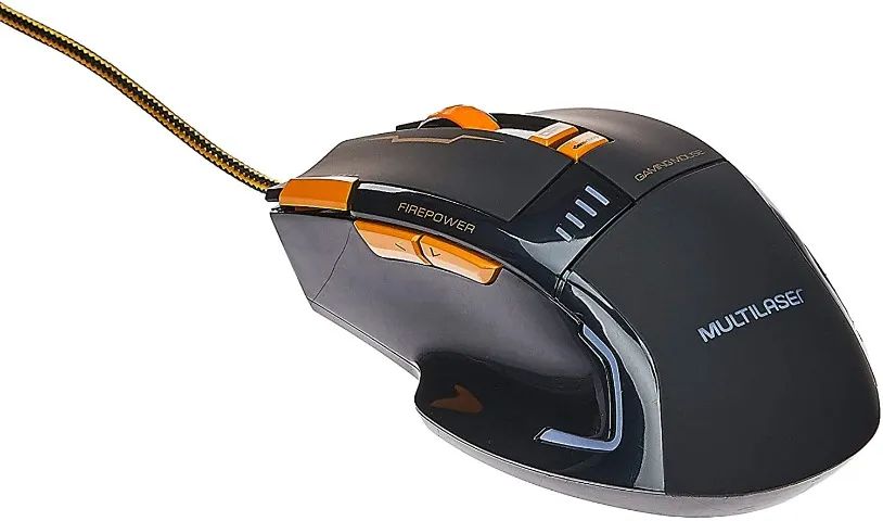 Mouse Gamer Multilaser 7D MO256 3.200DPI Com Mouse Pad - WZetta - Foto 3