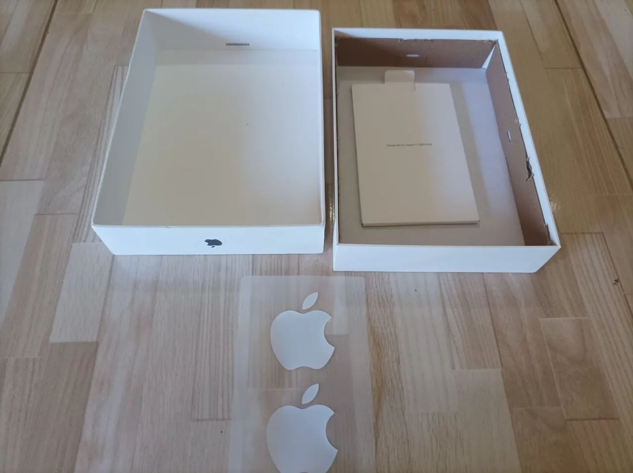 Caixa vazia iPad 8 