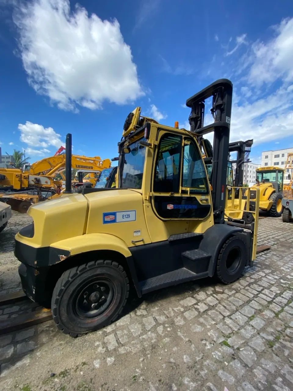 Empilhadeira Hyster 7T ano 2008 Diesel