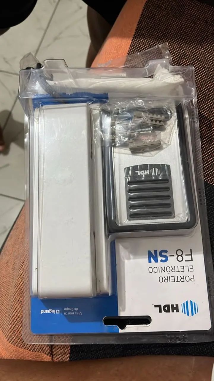 Porteiro eletrônico nunca usado 