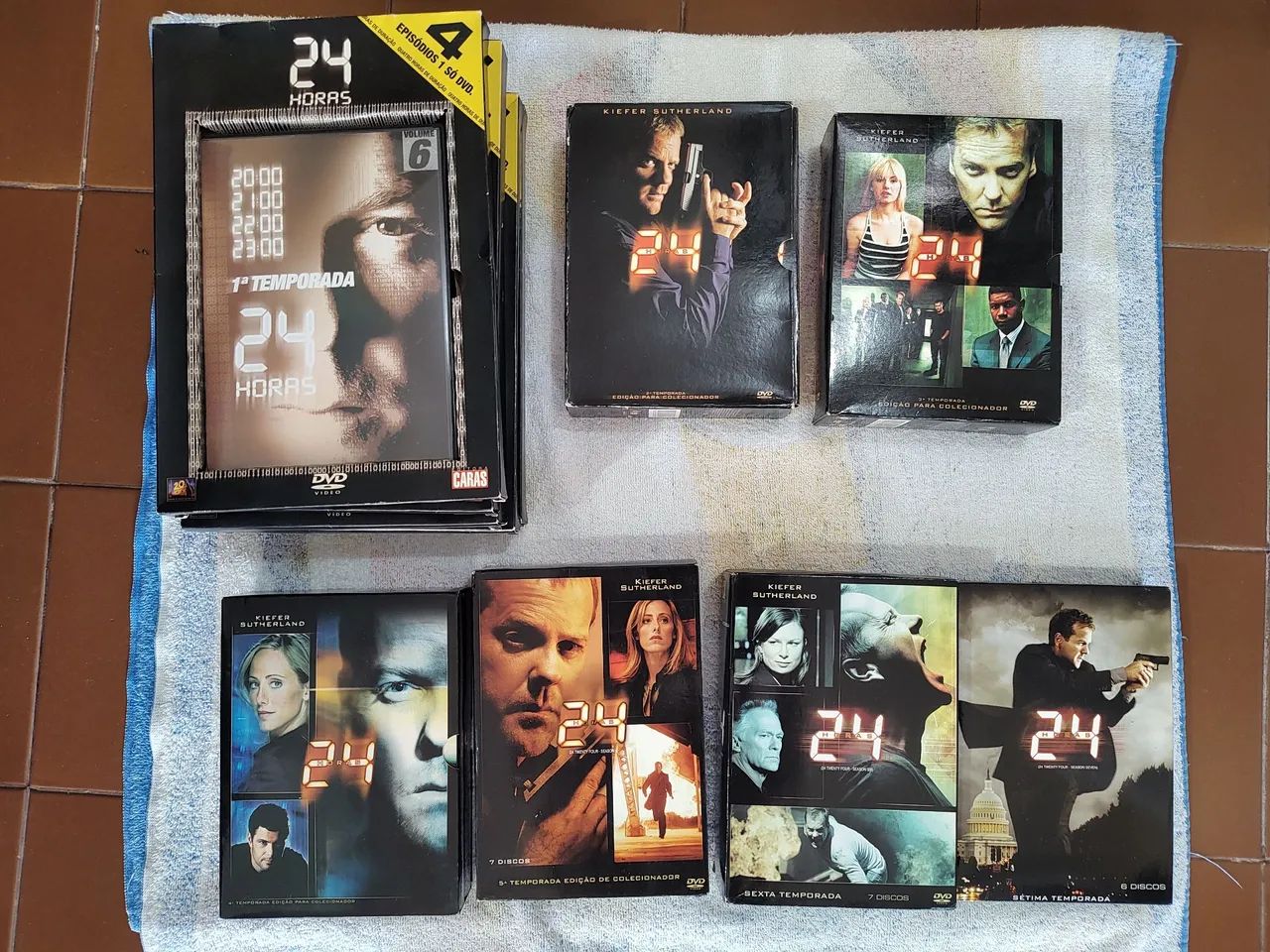 24 Horas - Temporada 1 à 7 - DVD