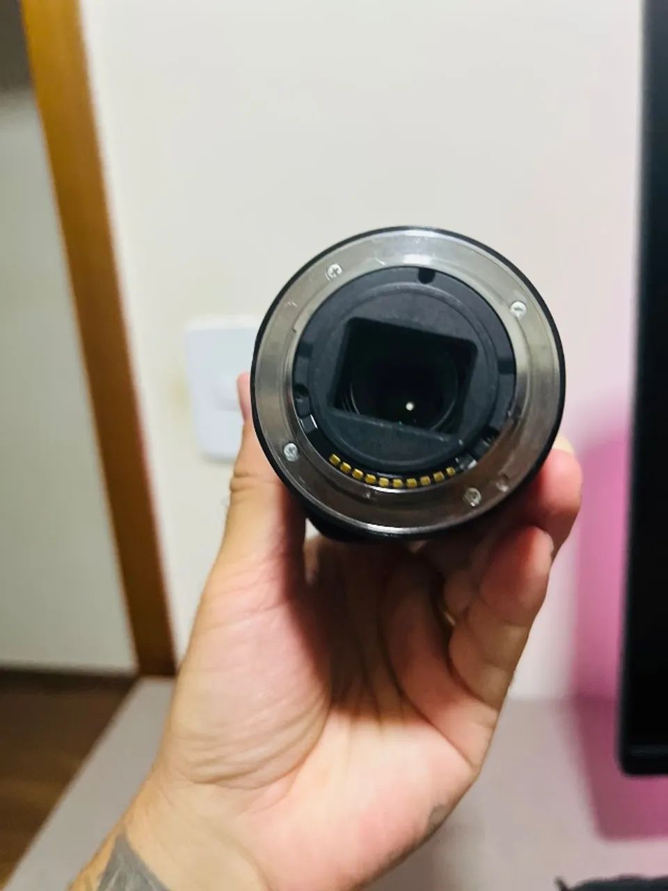 Lente Sony 55-210 aceito equipamento como parte de pagamento  - Foto 5