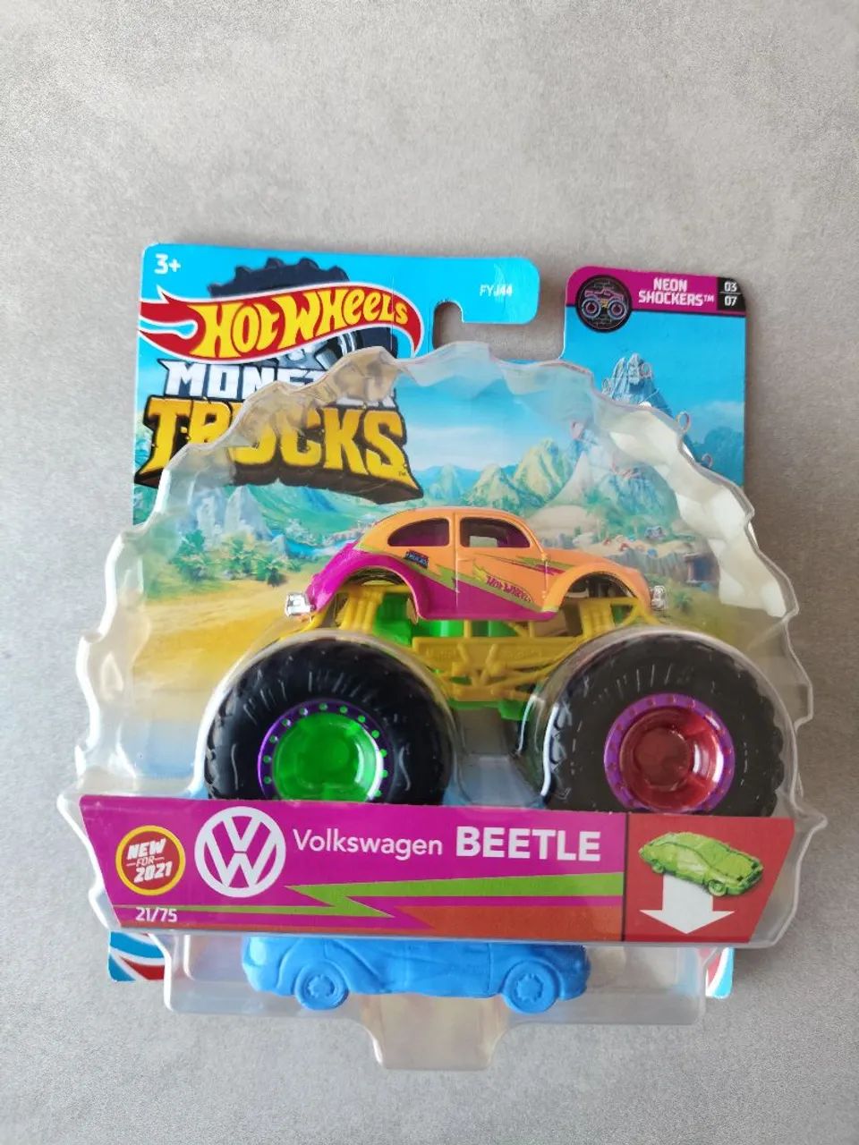 Hot Wheels Monster Trucks Volkswagen Beetle